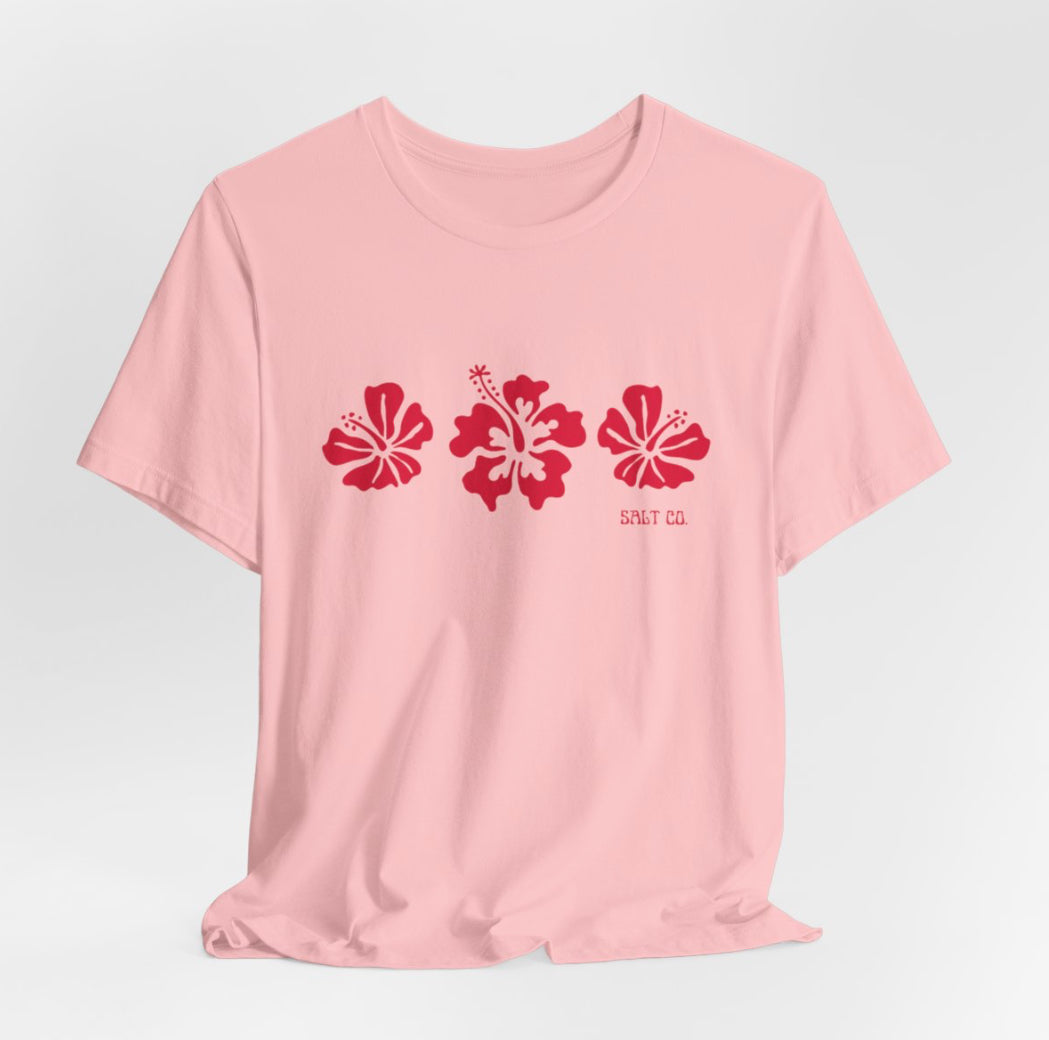 Hibiscus Tee — John 3:17 T‑Shirt