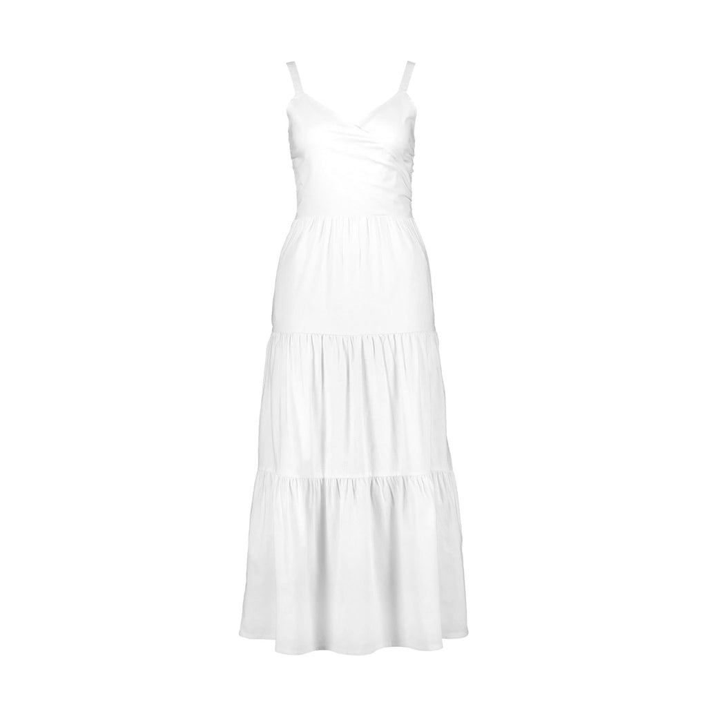 Tiered Wrap Dress
